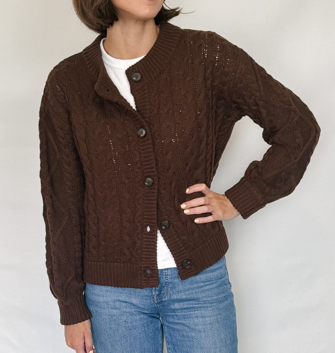 Baden Cable Knit Cardigan