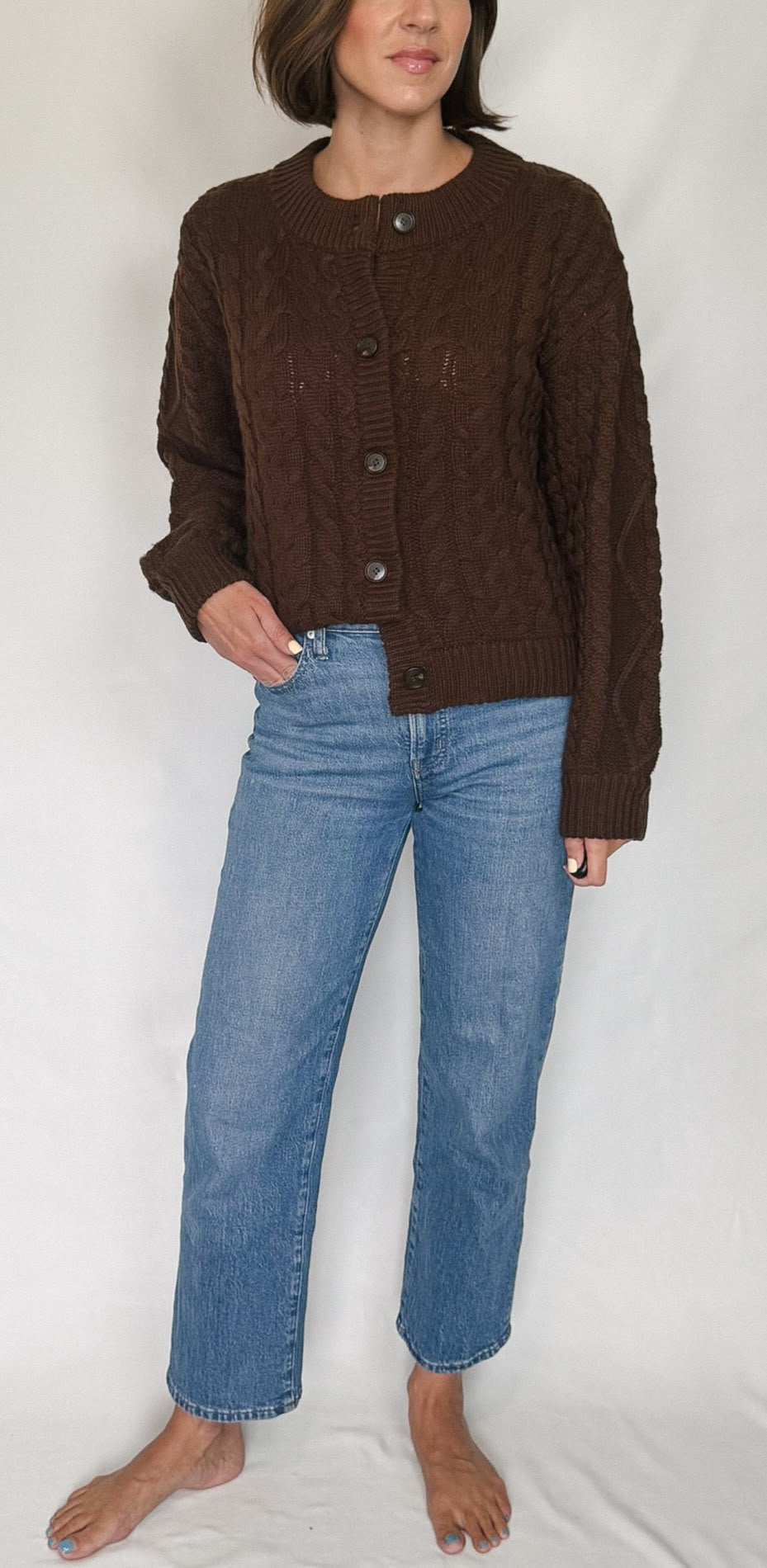 Baden Cable Knit Cardigan