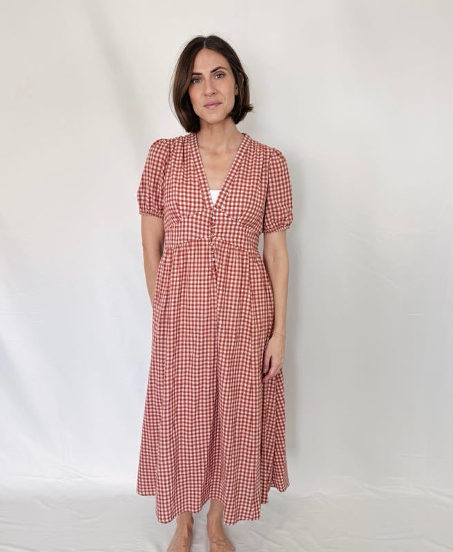 Emilia Gingham Dress
