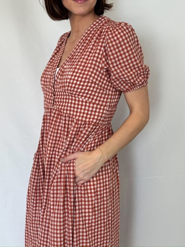 Emilia Gingham Dress