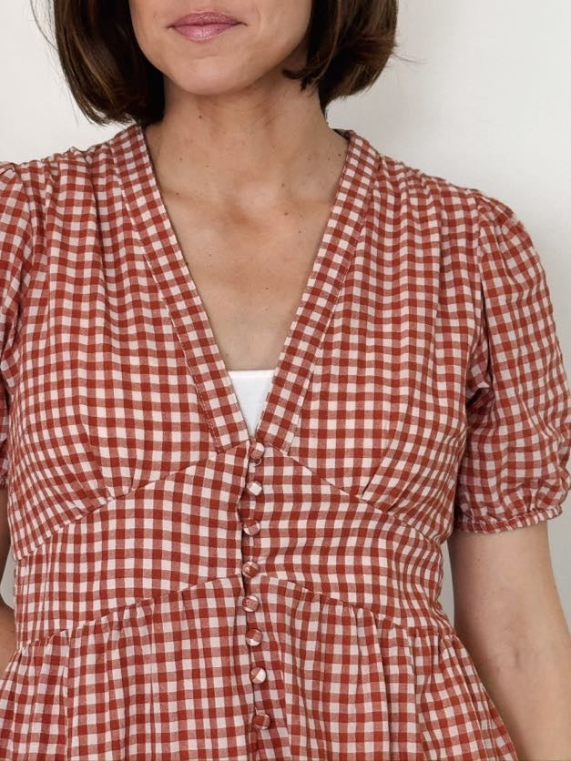 Emilia Gingham Dress