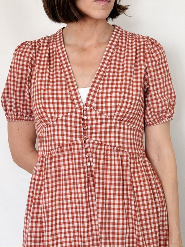 Emilia Gingham Dress