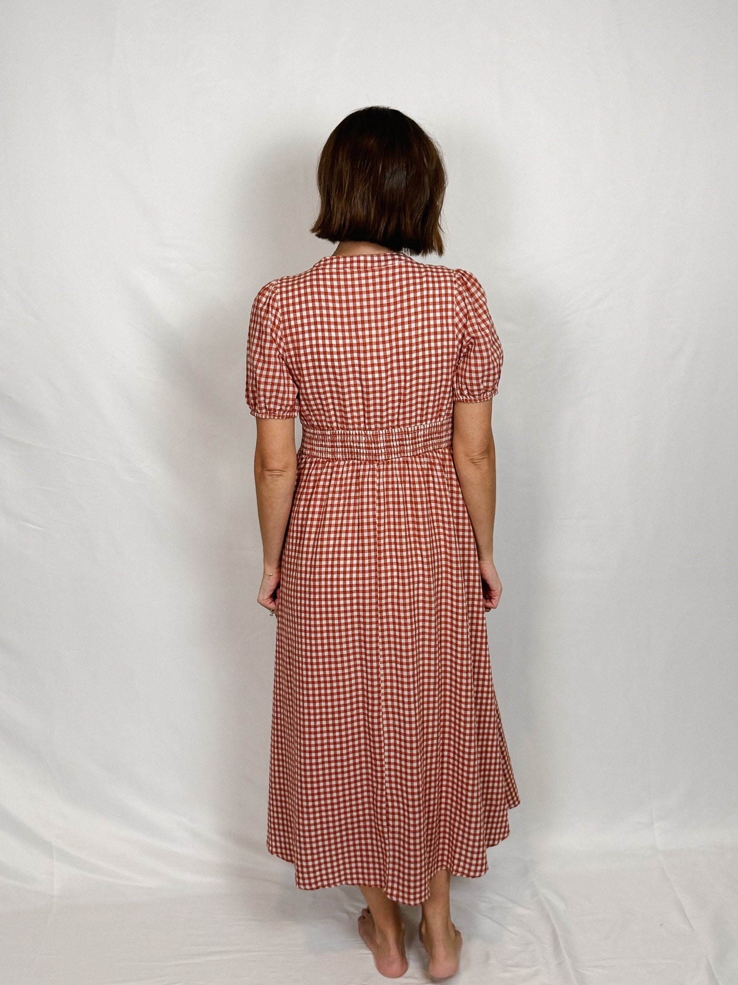 Emilia Gingham Dress